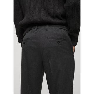 Mango Man STONE Regular Fit Bundfaltenhose  