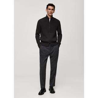 Mango Man STONE Regular Fit Bundfaltenhose  