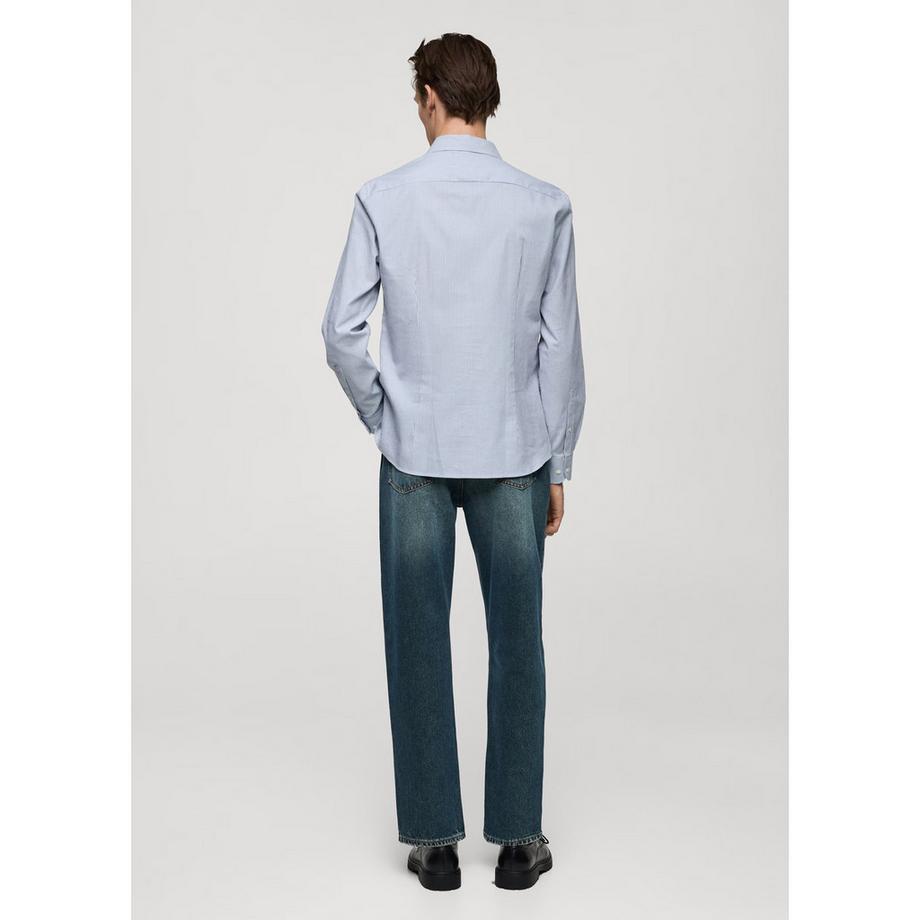 Mango Man LOUIS Camicia a maniche lunghe a righe  