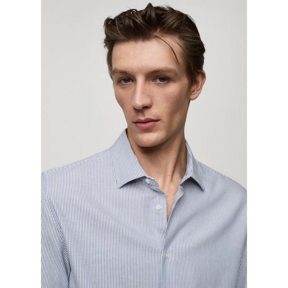 Mango Man LOUIS Camicia a maniche lunghe a righe  