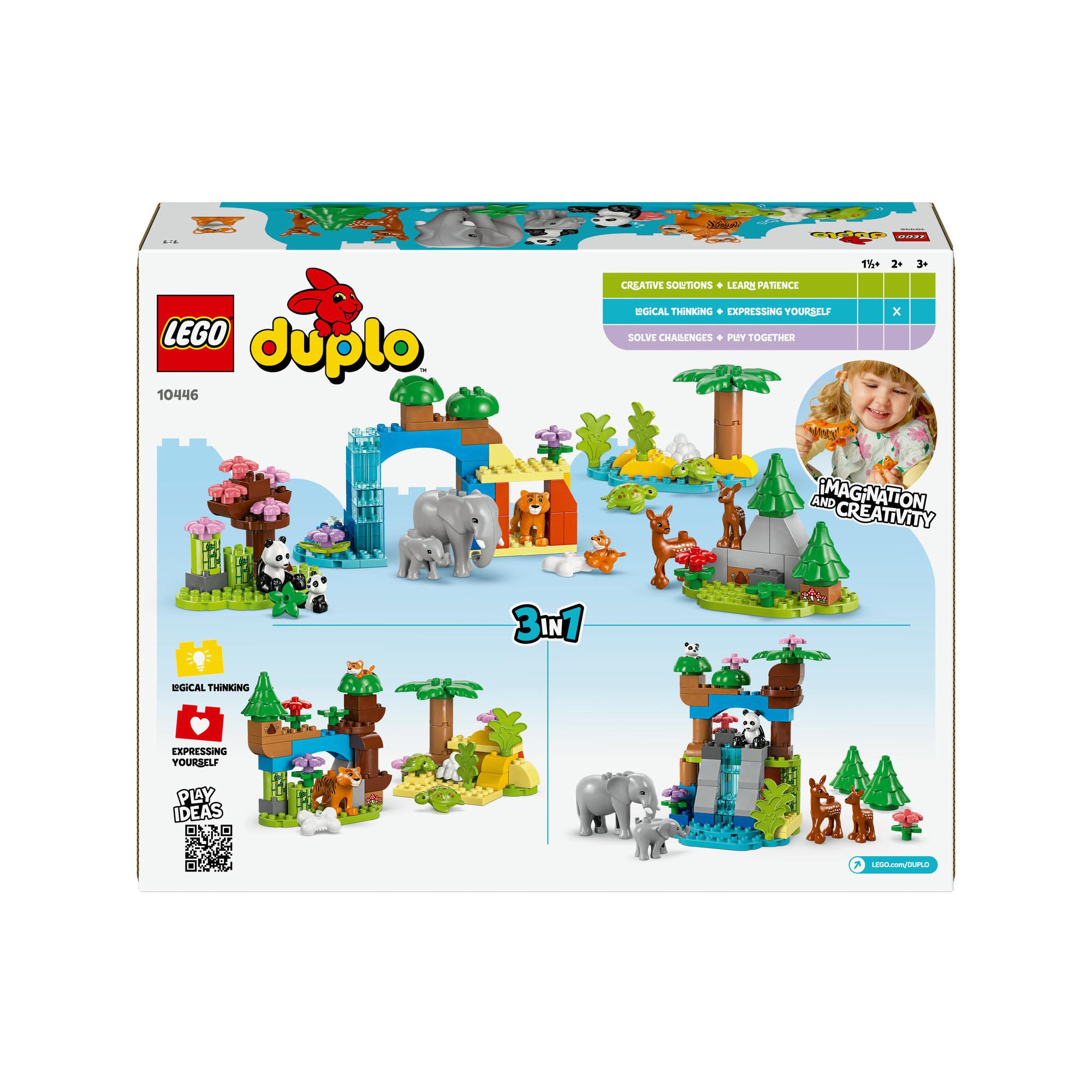 LEGO®  10446 Familles d’animaux sauvages 3-en-1 