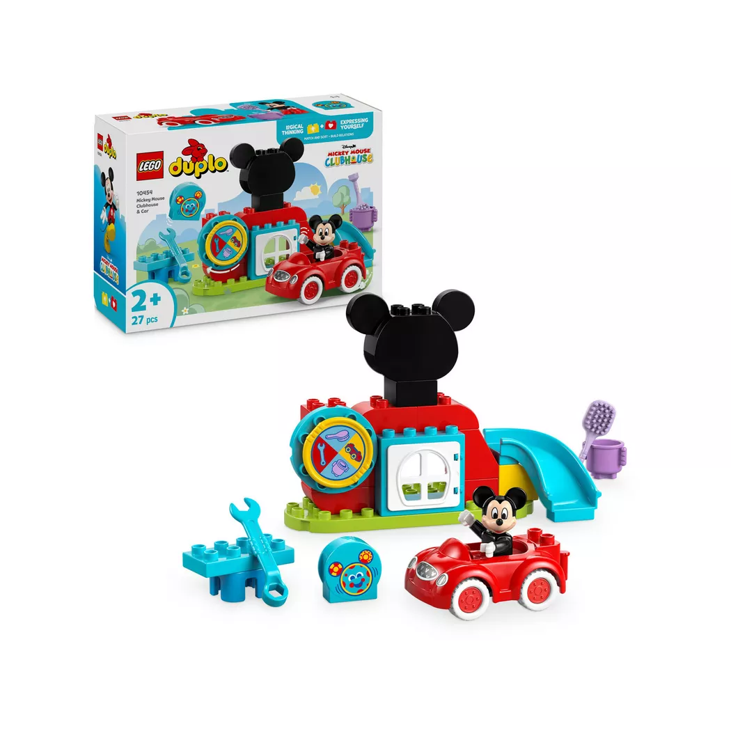 LEGO® - 10454 Mickys Clubhaus und Auto, Multicolor