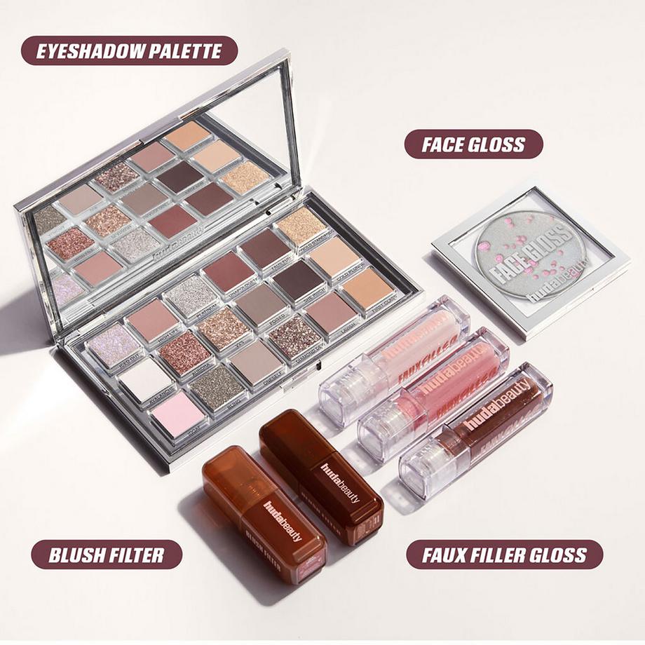 Huda Beauty Hochglänzender Lipgloss Faux Filler 