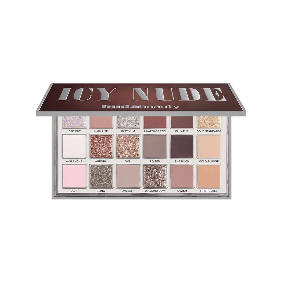 Huda Beauty  Icy Nude Eyeshadow Palette - Palette di ombretti 