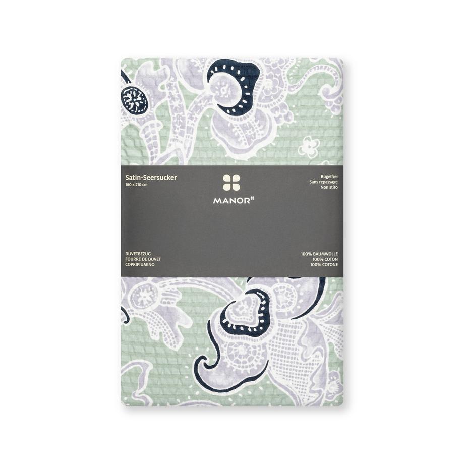 Manor Dorette Housse de couette Seersucker  