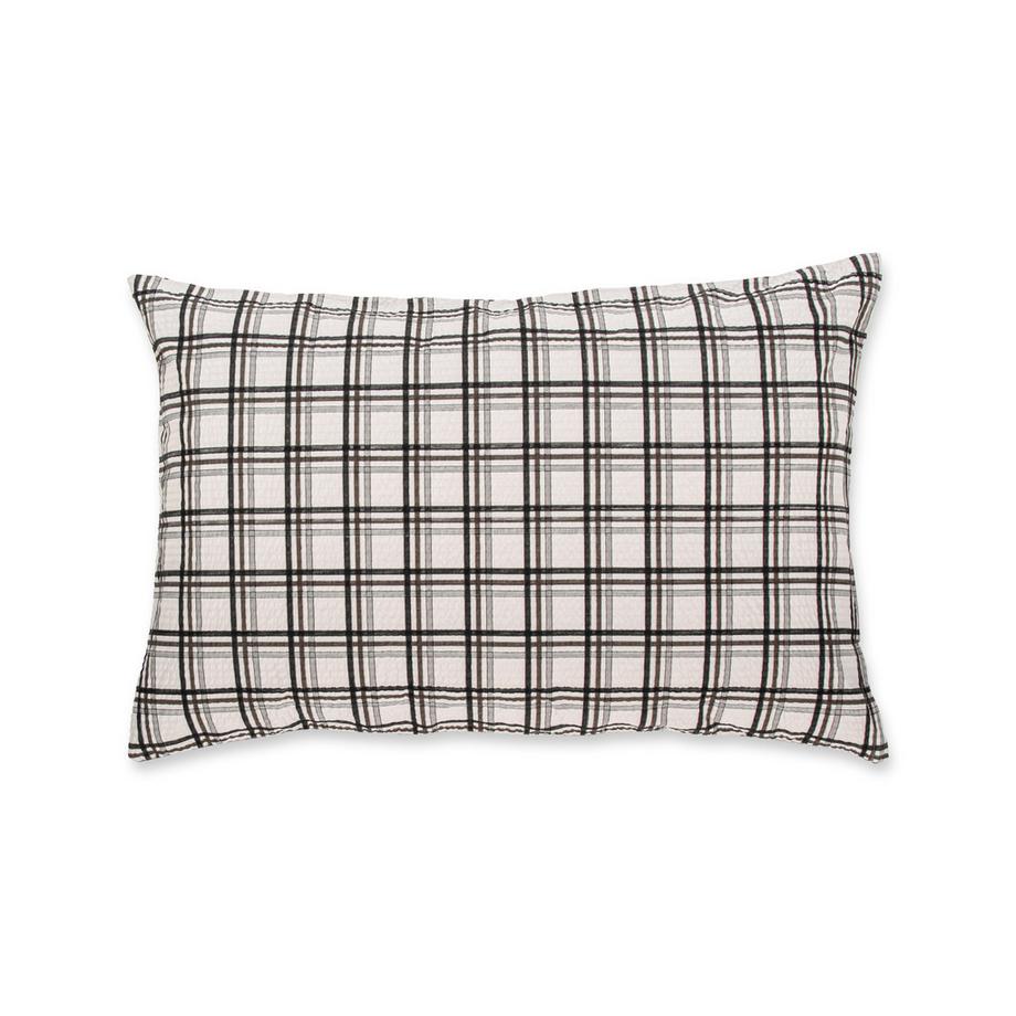 Manor Karo Seersucker Federa del cuscino  