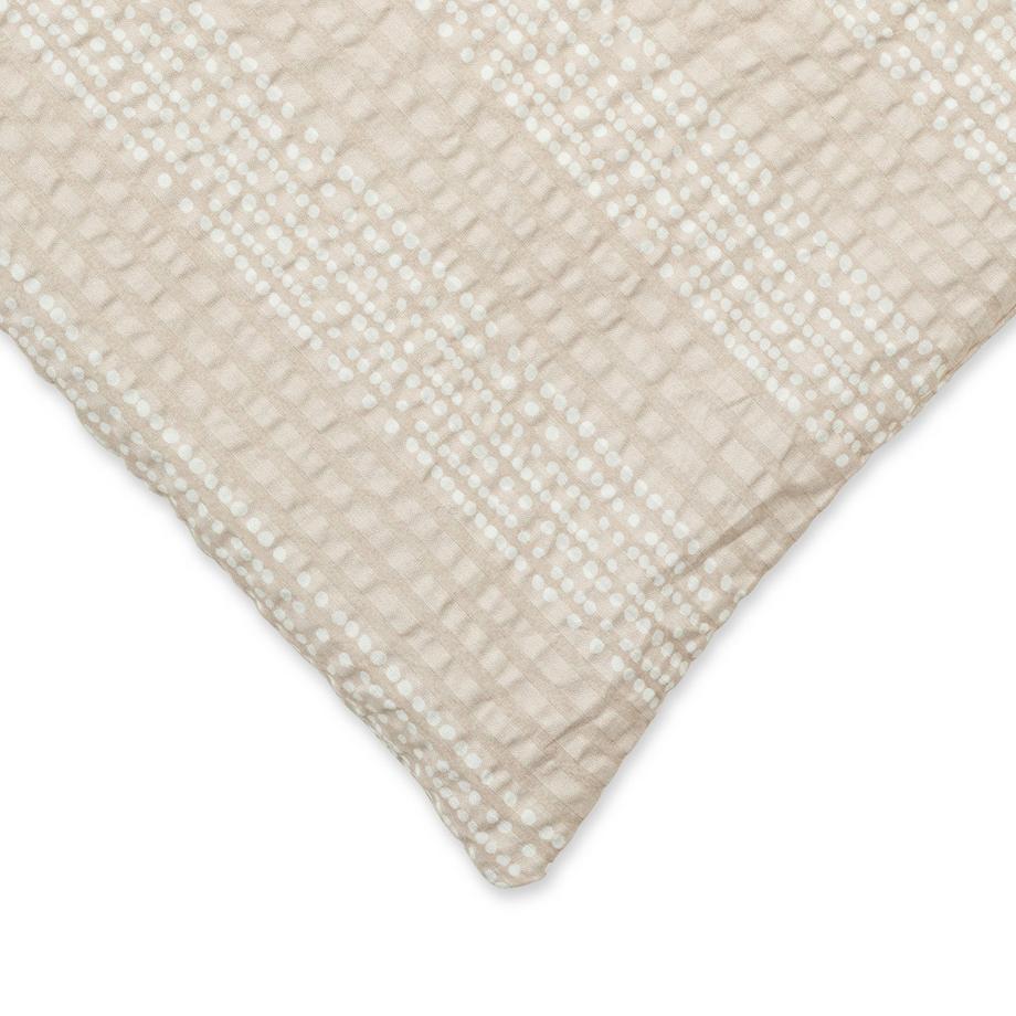 Manor Stripe Seersucker Housse de couette  