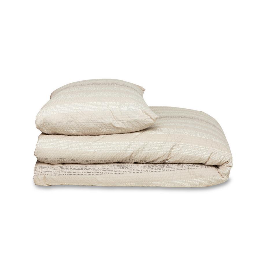 Manor Stripe Seersucker Taie d'oreiller  