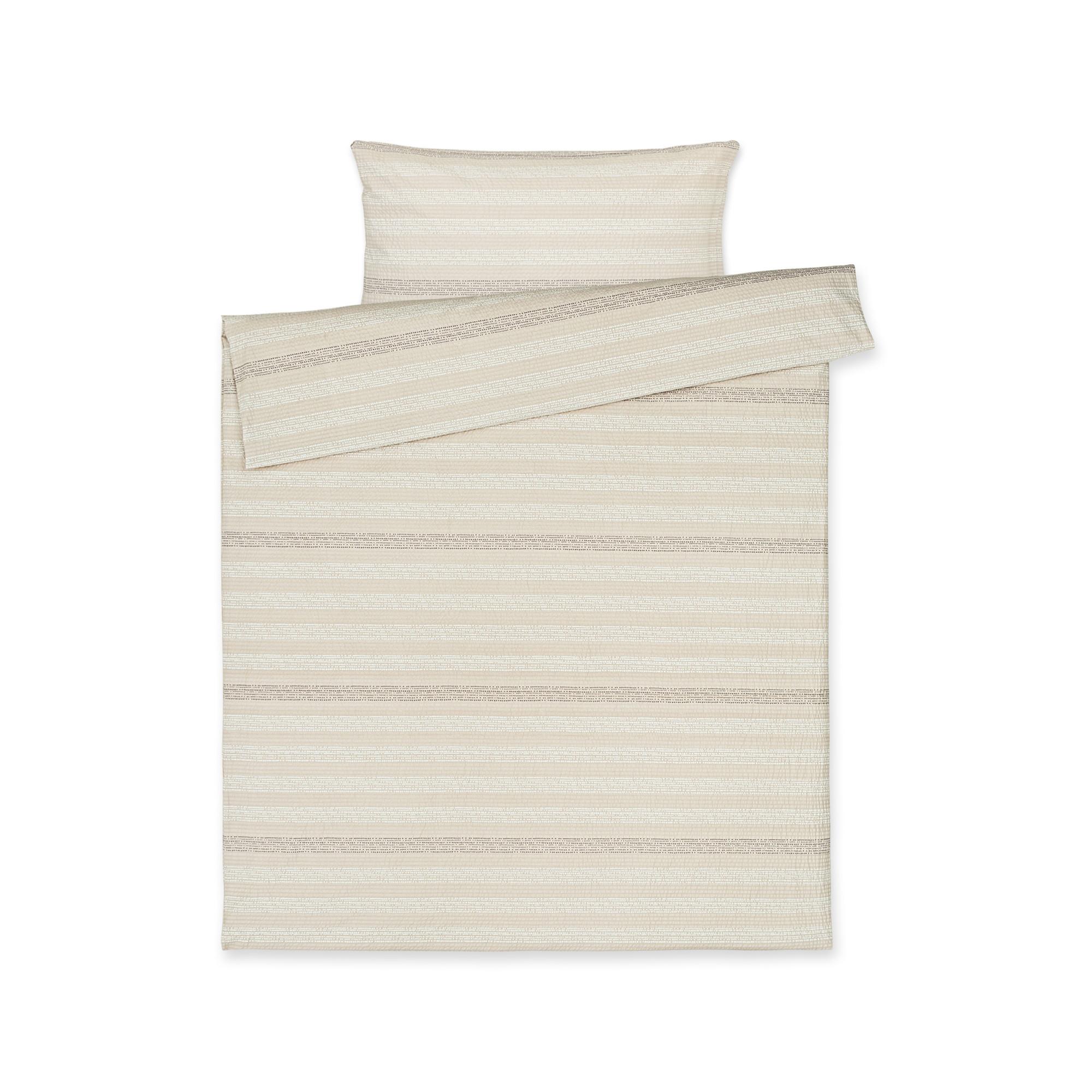 Manor Stripe Seersucker Kissenbezug  