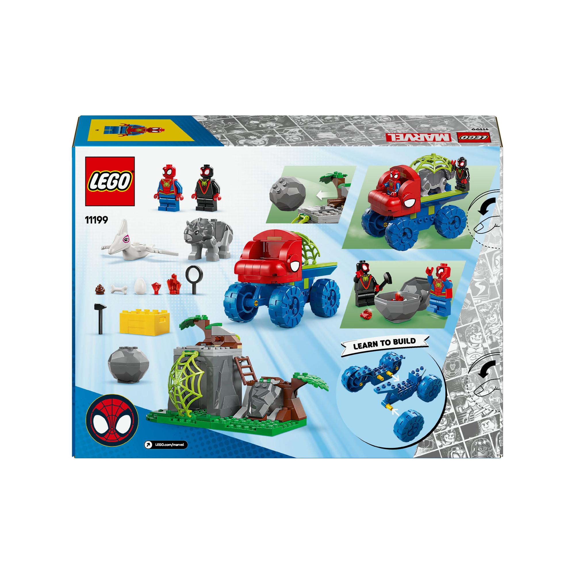 LEGO®   11199 Sauvetage de l’équipe Spidey en dino-véhicule 