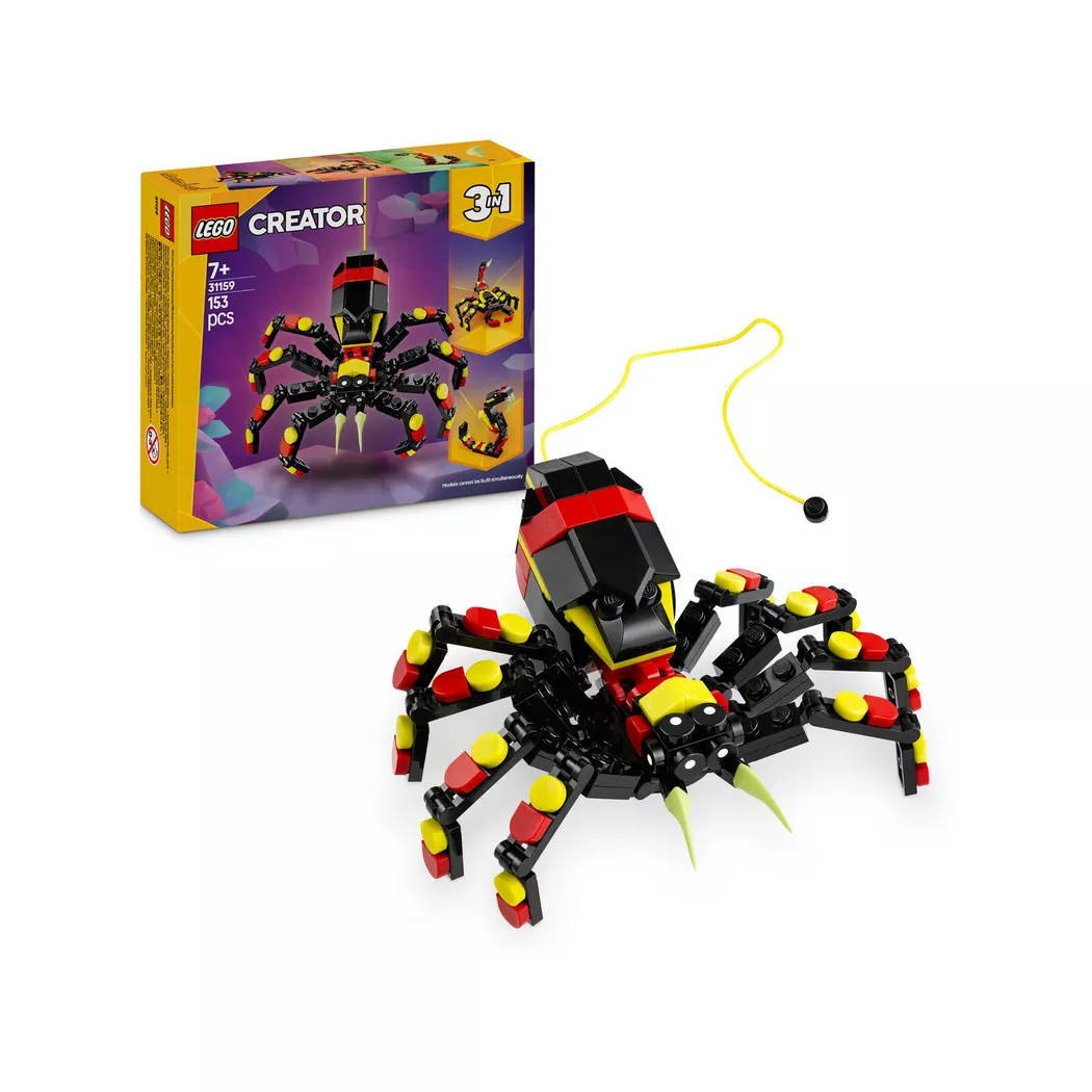 Lego Creator Ville dyr: Overraskende edderkopp 31159