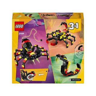 LEGO®  31159 Animaux sauvages : l’araignée surprenante 