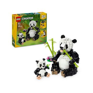 31165 Animaux sauvages : la famille de pandas