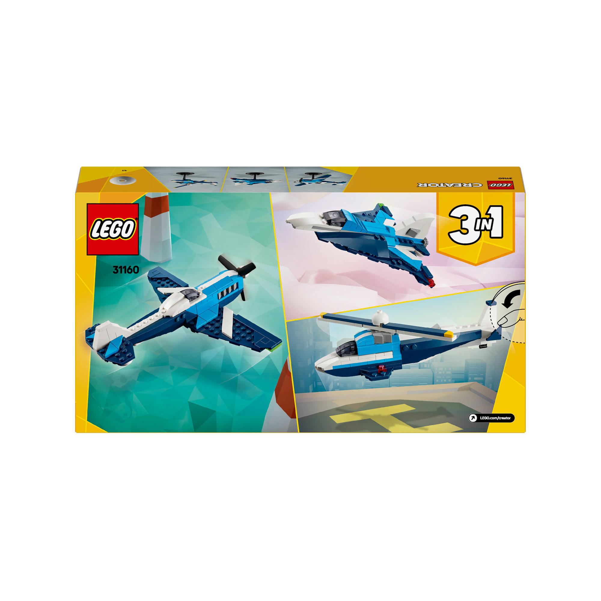 LEGO®  31160 Flieger: Rennflugzeug 
