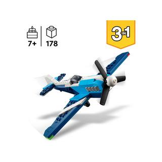 LEGO®  31160 Aéronef : l’avion de course 