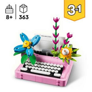 LEGO®  31169 La machine à écrire avec des fleurs 