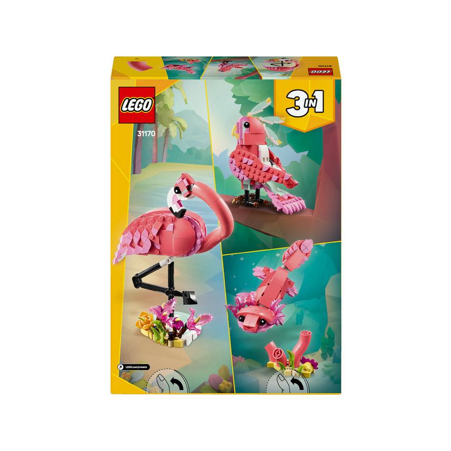 LEGO®  31170 Animaux sauvages : le flamant rose 