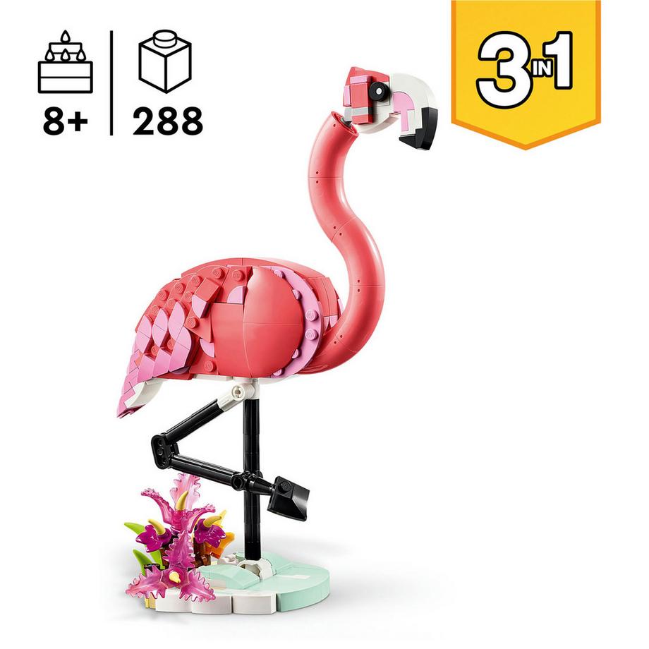 LEGO®  31170 Animaux sauvages : le flamant rose 