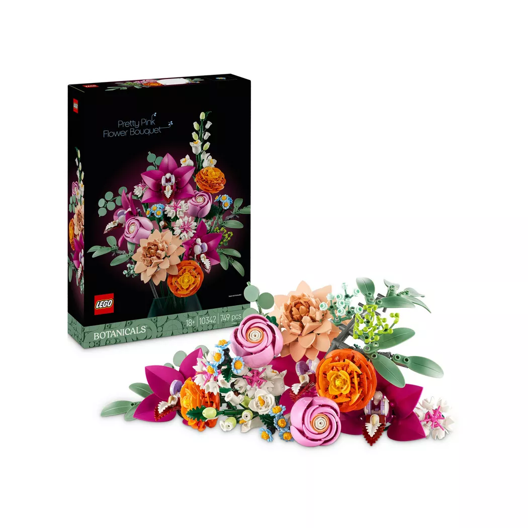 Lego Botanicals Vakker bukett med rosa blomster 10342