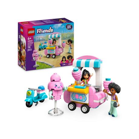 LEGO®  42643 Bancarella di zucchero filato e scooter 