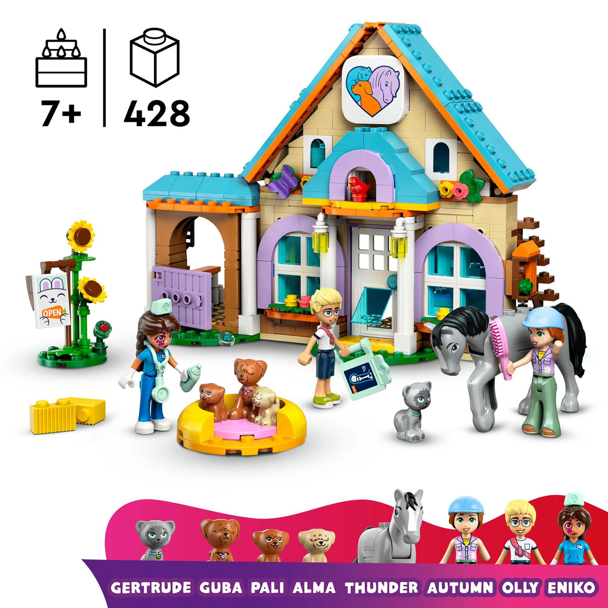 LEGO®  42651 La clinique vétérinaire pour chevaux et animaux de compagnie 