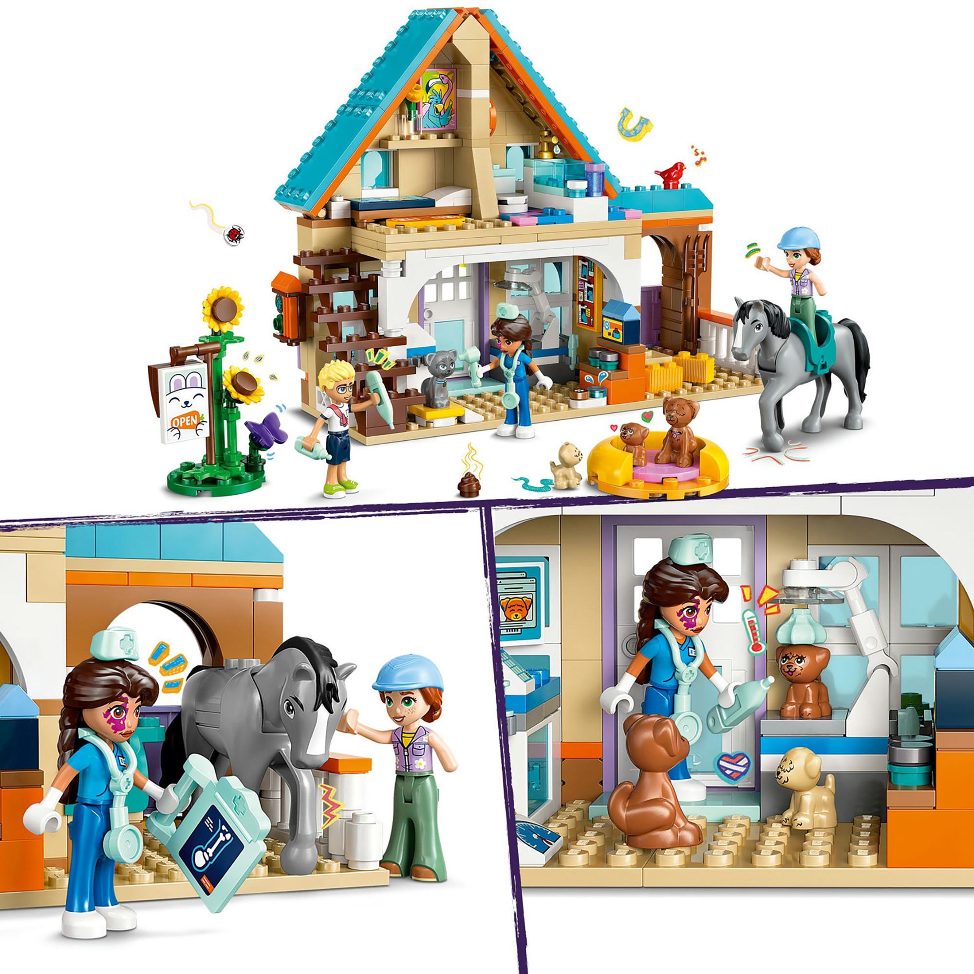 LEGO®  42651 La clinique vétérinaire pour chevaux et animaux de compagnie 