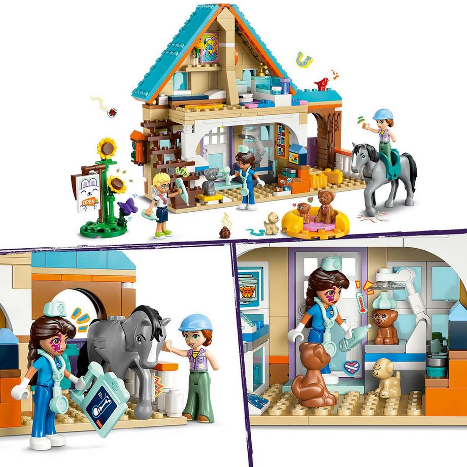LEGO®  42651 Cavallo e clinica veterinaria 