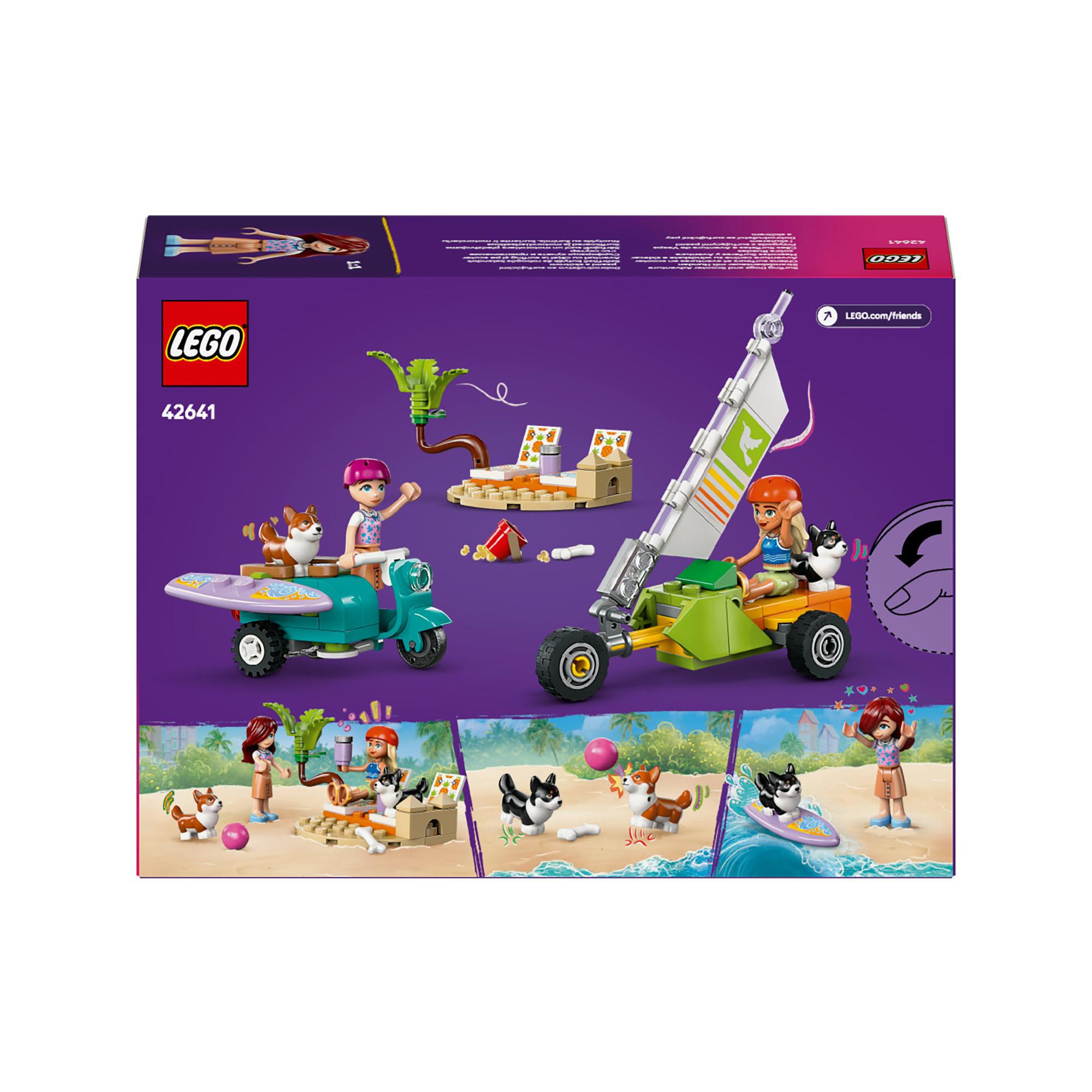 LEGO®  42641 Chiens surfeurs et aventures en scooter 