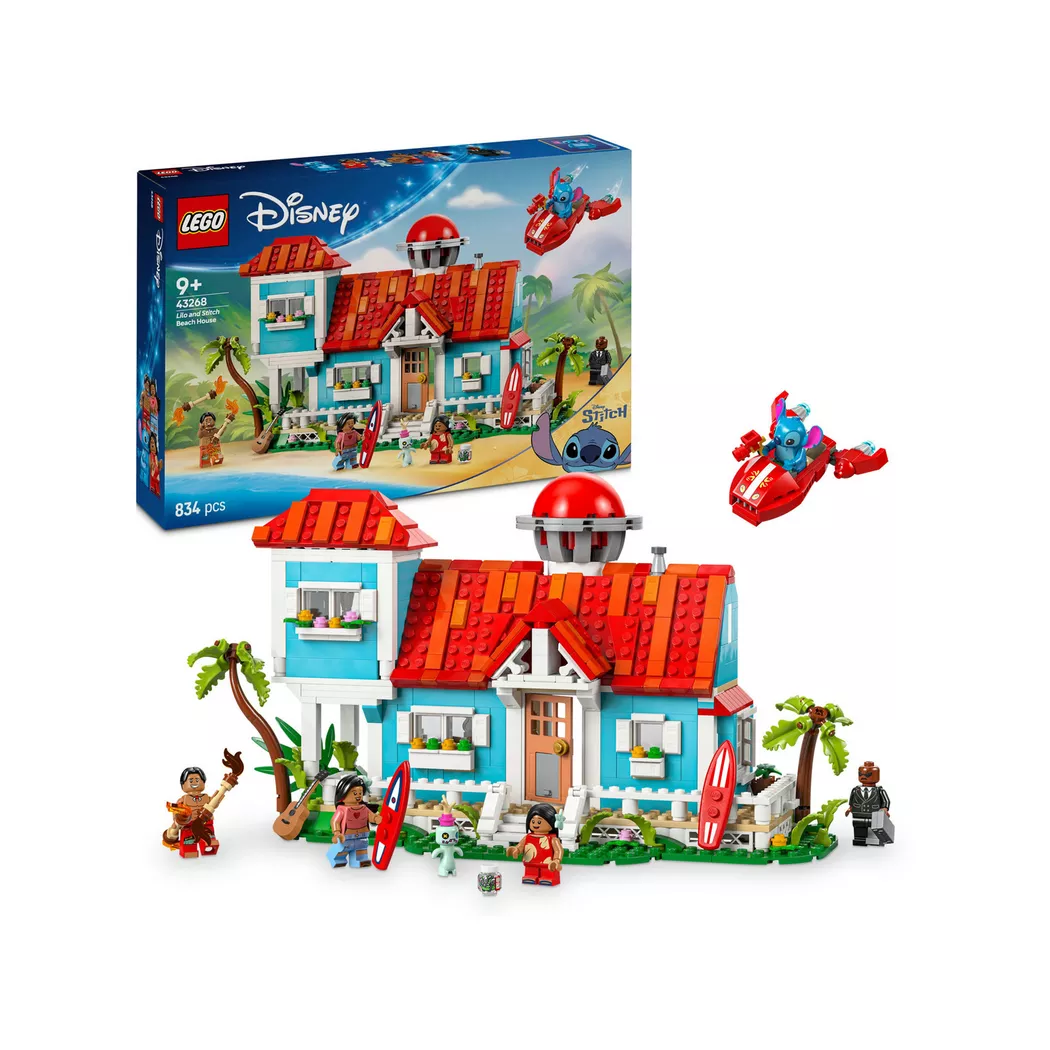 LEGO Disney Classic Strandhuset til Lilo og Stitch 43268