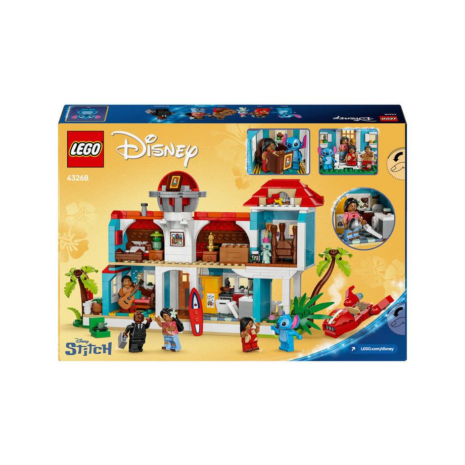 LEGO®  43268 Das Strandhaus aus „Lilo und Stitch“ 
