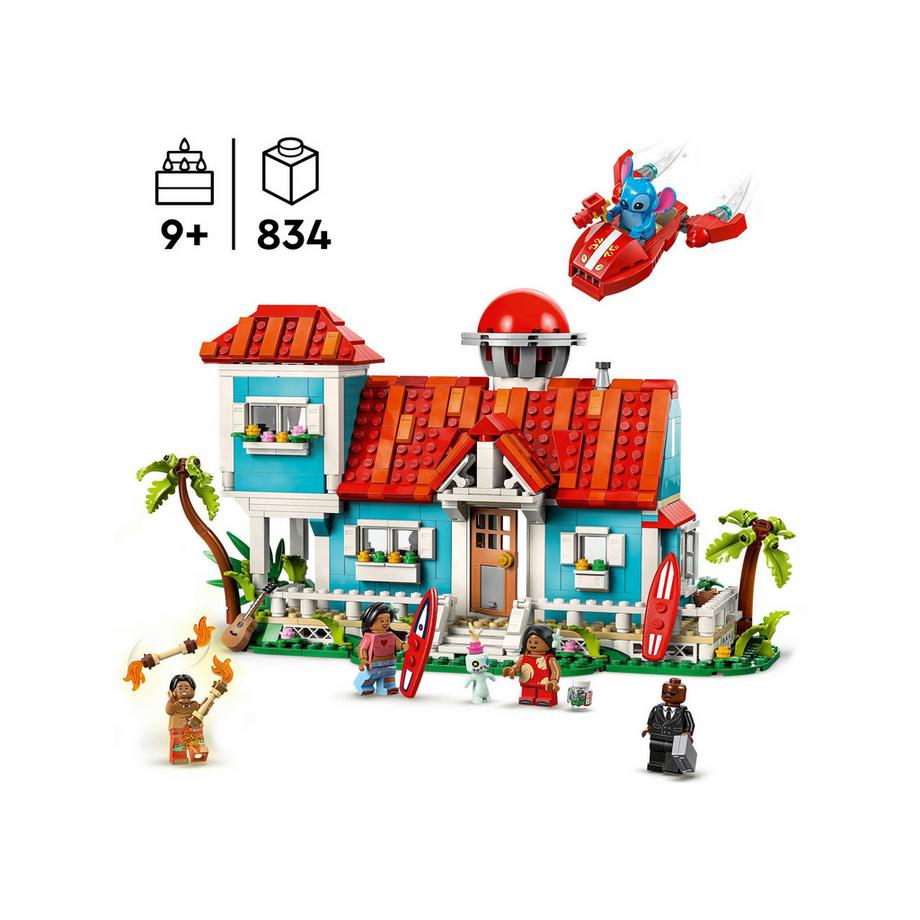 LEGO®  43268 Das Strandhaus aus „Lilo und Stitch“ 