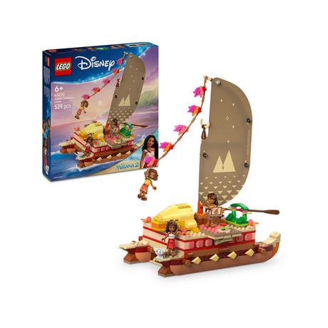 LEGO®  43270 Le bateau d’aventure de Vaiana 