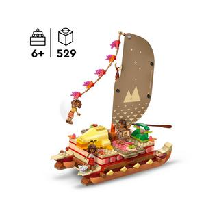 LEGO®  43270 Le bateau d’aventure de Vaiana 