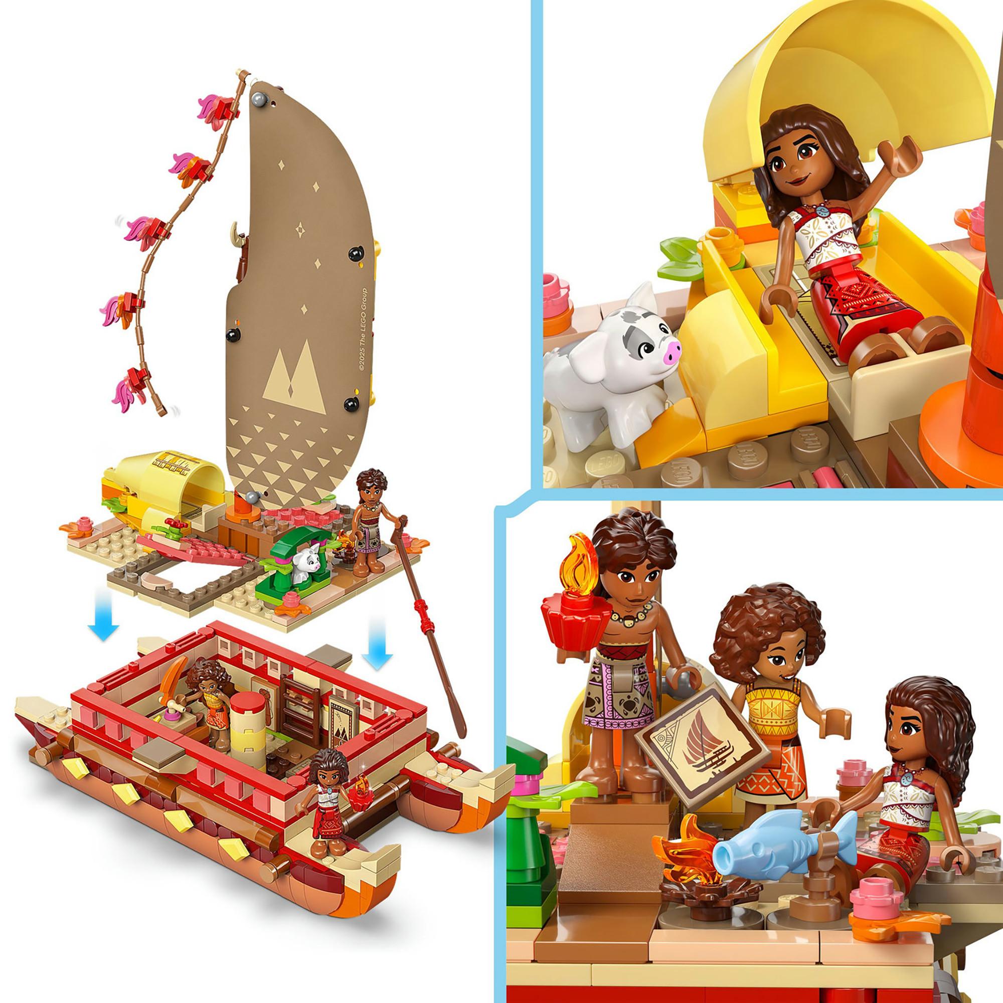 LEGO®  43270 Vaianas Abenteuerfloss 