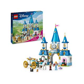 LEGO®  43275 Cinderellas Schloss und Pferdekutsche 