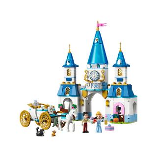 LEGO®  43275 Cinderellas Schloss und Pferdekutsche 