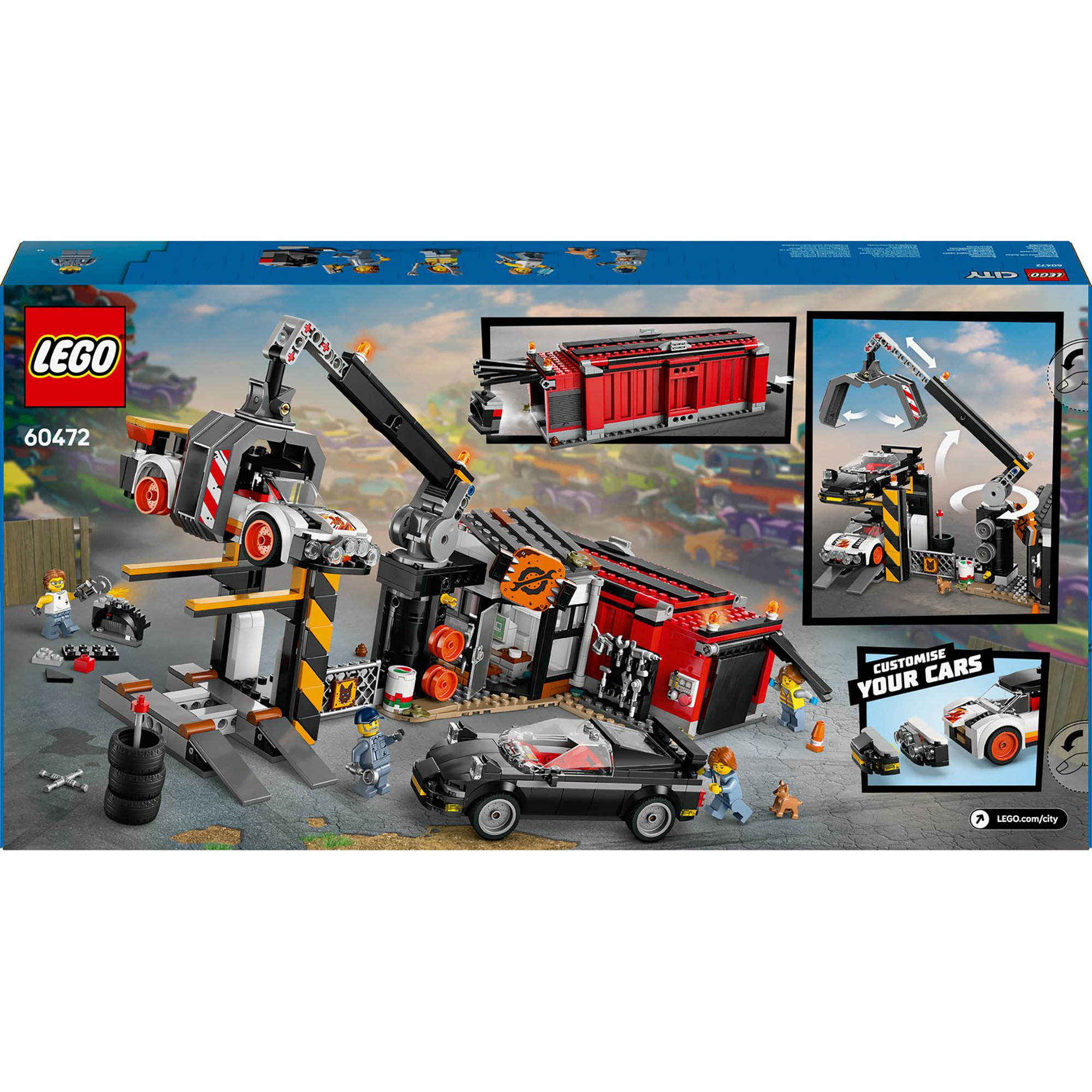 LEGO®  60472 Schrottplatz mit Autos 