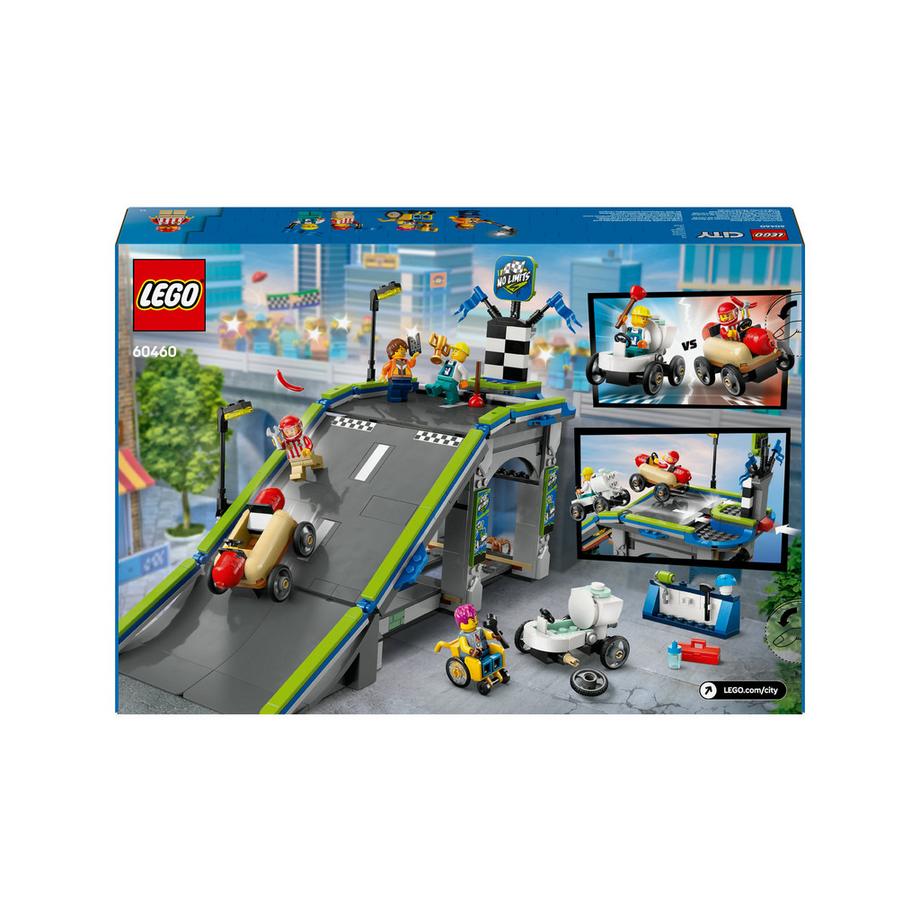 LEGO®  60460 Nessun limite: gara sulla pista a rampe 