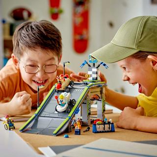 LEGO®  60460 Zéro limite : rampe pour bolides de course 