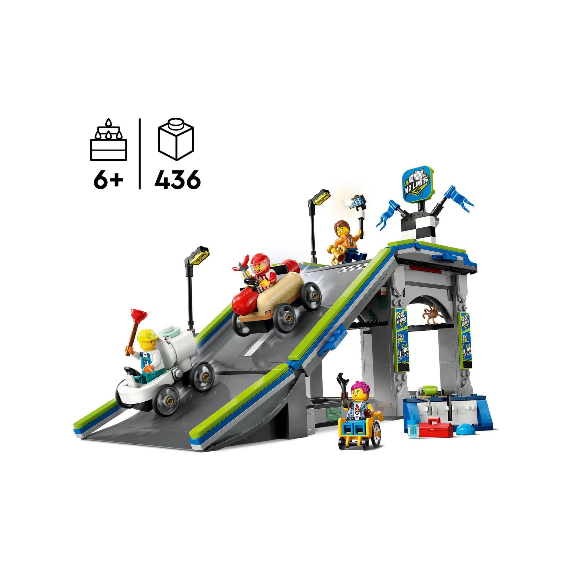 LEGO®  60460 Keine Limits: Seifenkistenrennen mit Rampe 