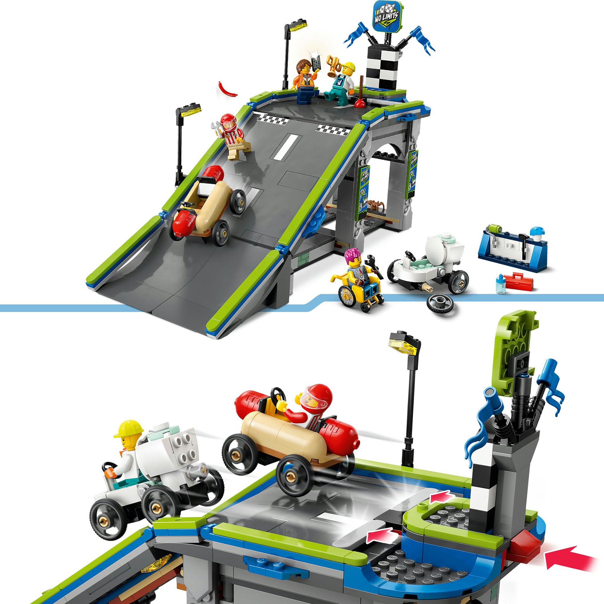 LEGO®  60460 Keine Limits: Seifenkistenrennen mit Rampe 
