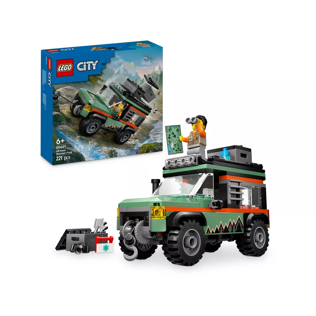 Lego City Off-Road 4x4 Mountain Truck Toy – 60447
