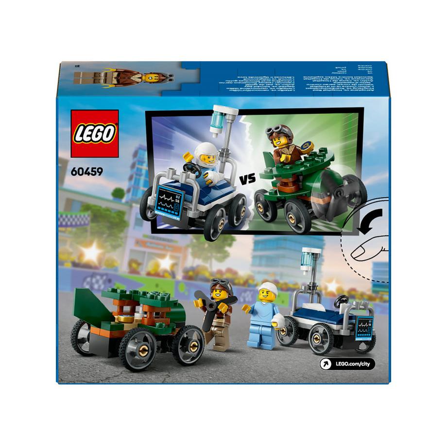 LEGO®  60459 Flugzeug vs. Krankenhausbett 