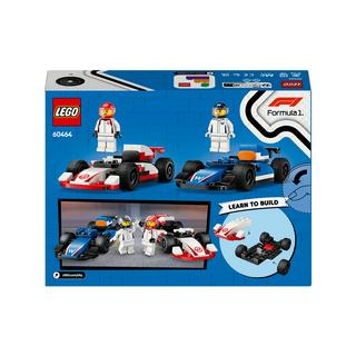 LEGO®  60464 F1® Williams Racing und Haas F1® Rennautos 