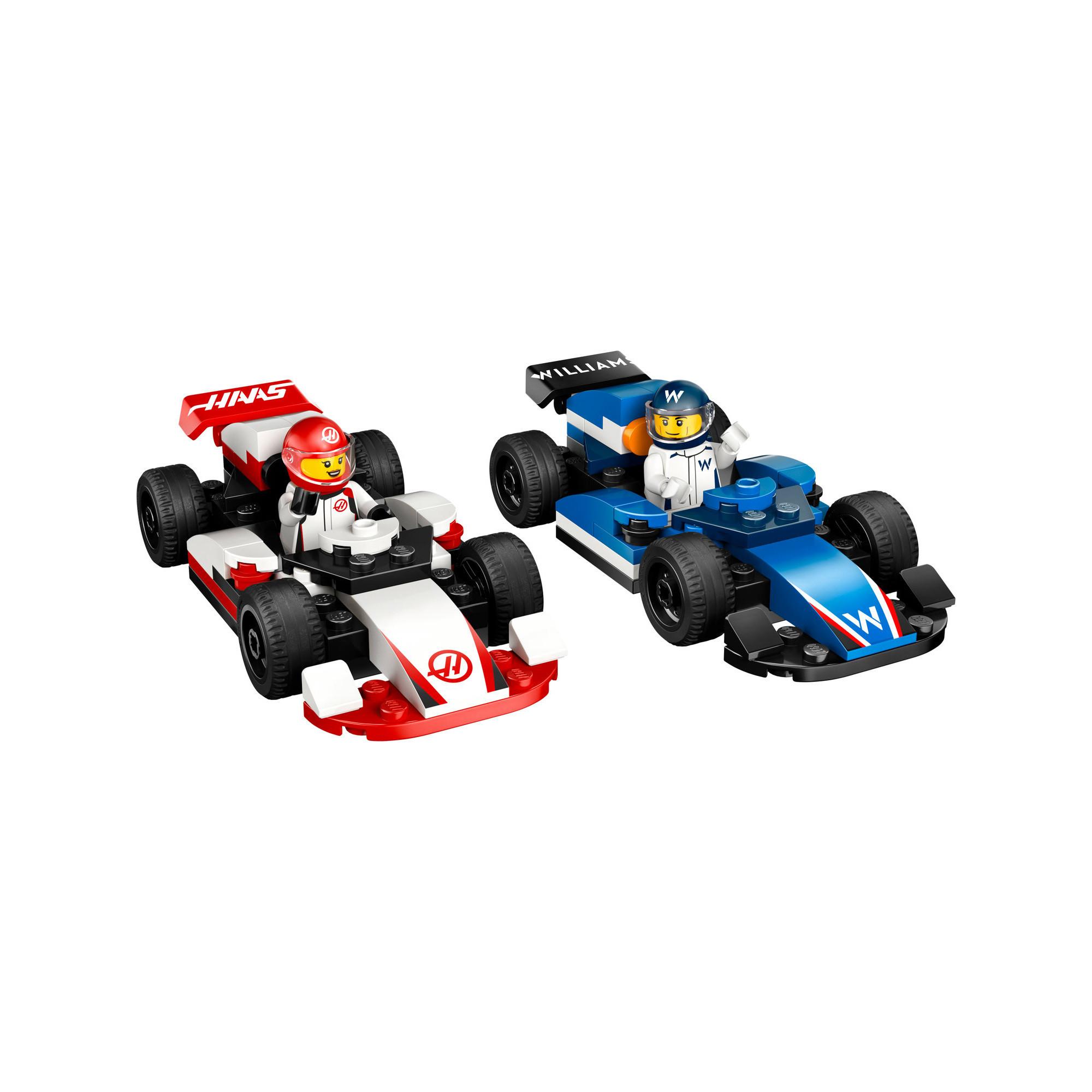 LEGO®  60464 Monoposto Williams Racing e Haas F1® 
