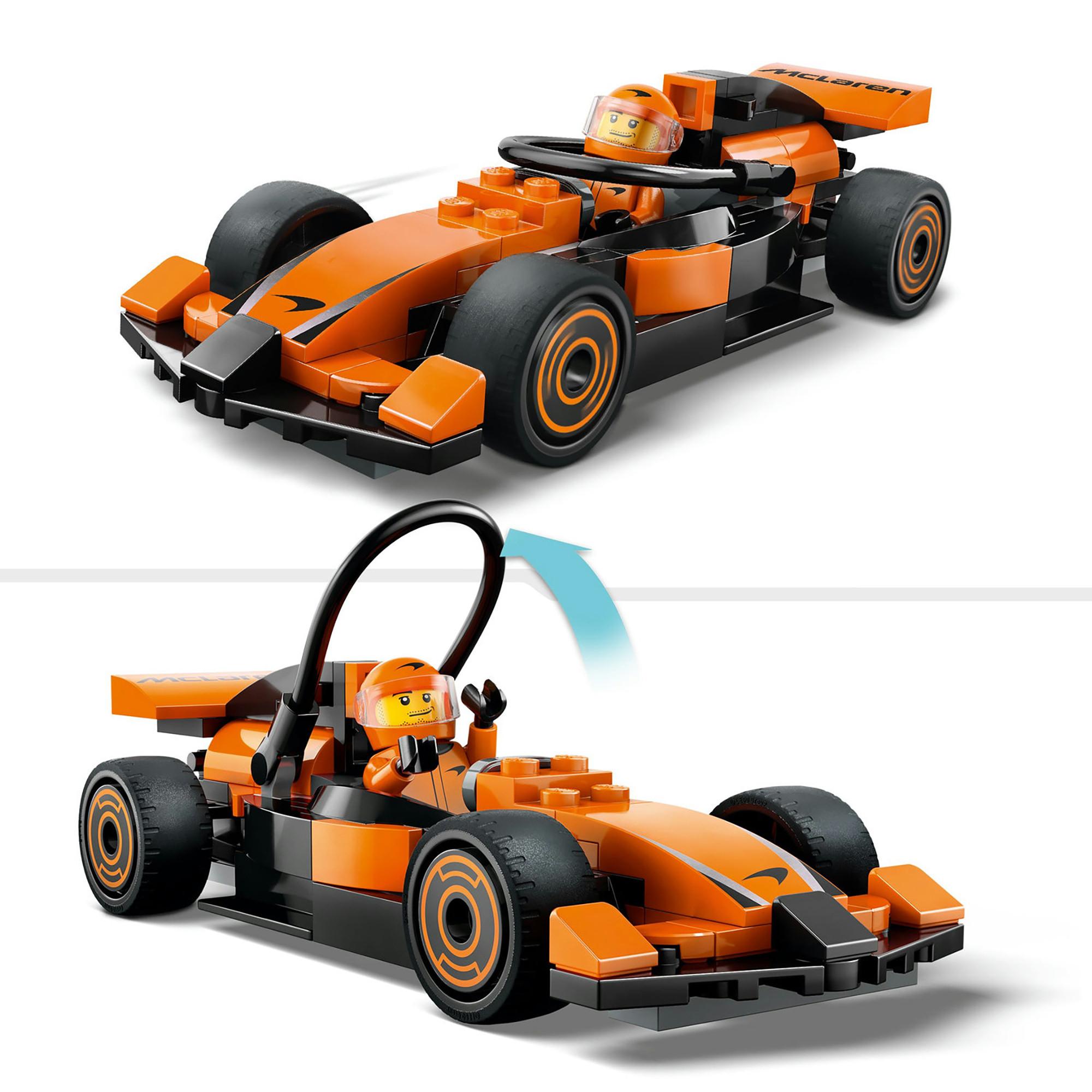 LEGO®  60442 Voiture de course McLaren avec pilote de F1® 