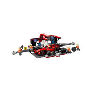 LEGO®  60443 Arrêt au stand de F1® avec voiture Ferrari 