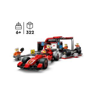 LEGO®  60443 Arrêt au stand de F1® avec voiture Ferrari 