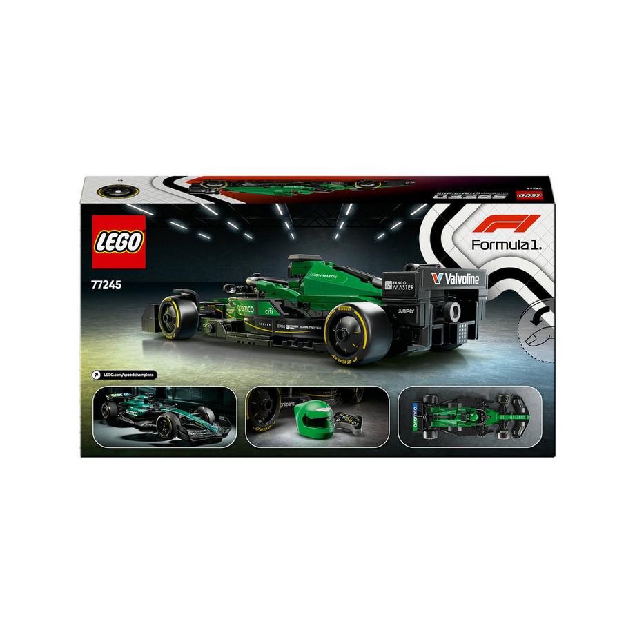 LEGO®  77245 Auto da corsa Aston Martin Aramco F1® AMR24 
