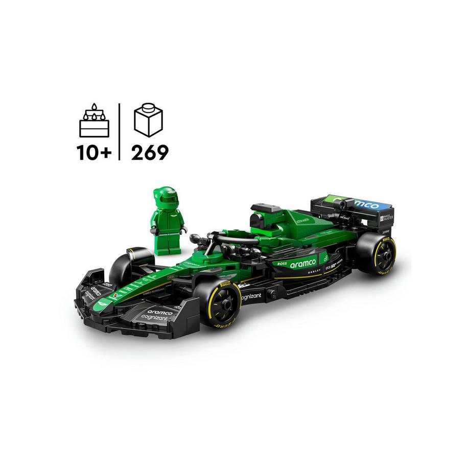 LEGO®  77245 Auto da corsa Aston Martin Aramco F1® AMR24 